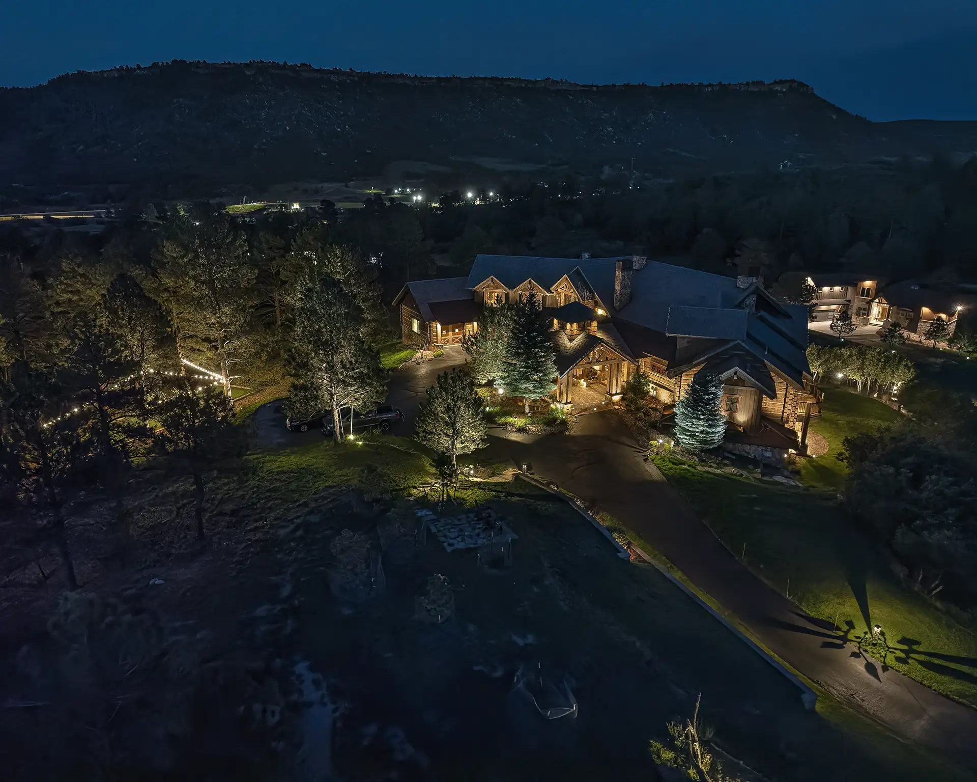 Bear Dance image 13 wide drone shot Lighthouse Outdoor Lighting and Audio Denver CO Colorado
