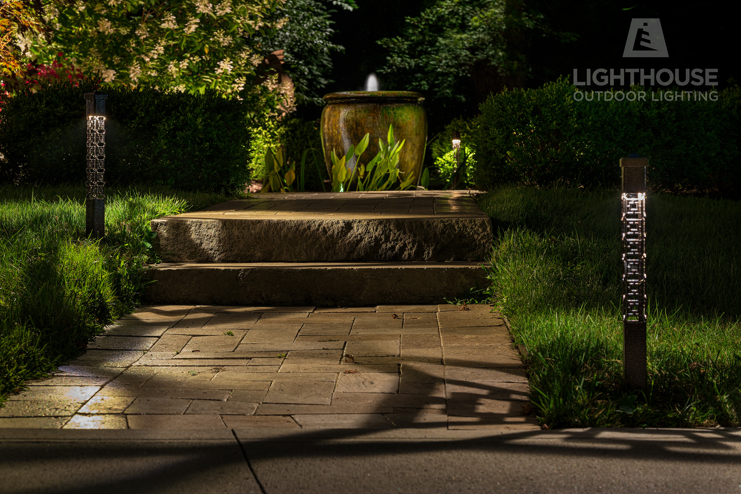 Low Voltage Landscape Lighting in William Paterson University of New Jerse, NJ