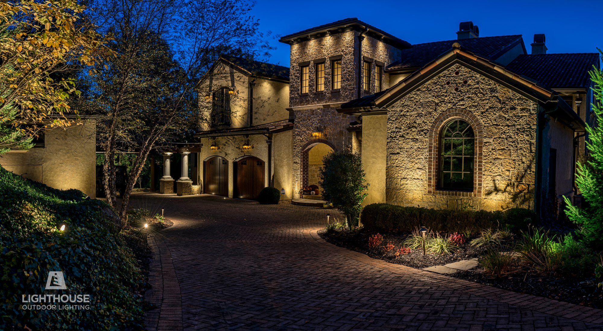 The cost of landscape lighting in Nottingham, PA