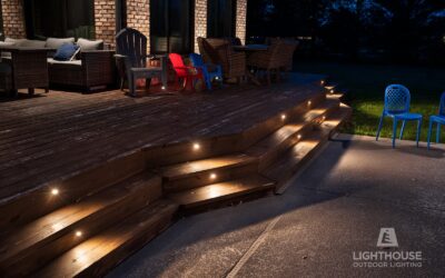 Lighting Deck Steps Properly