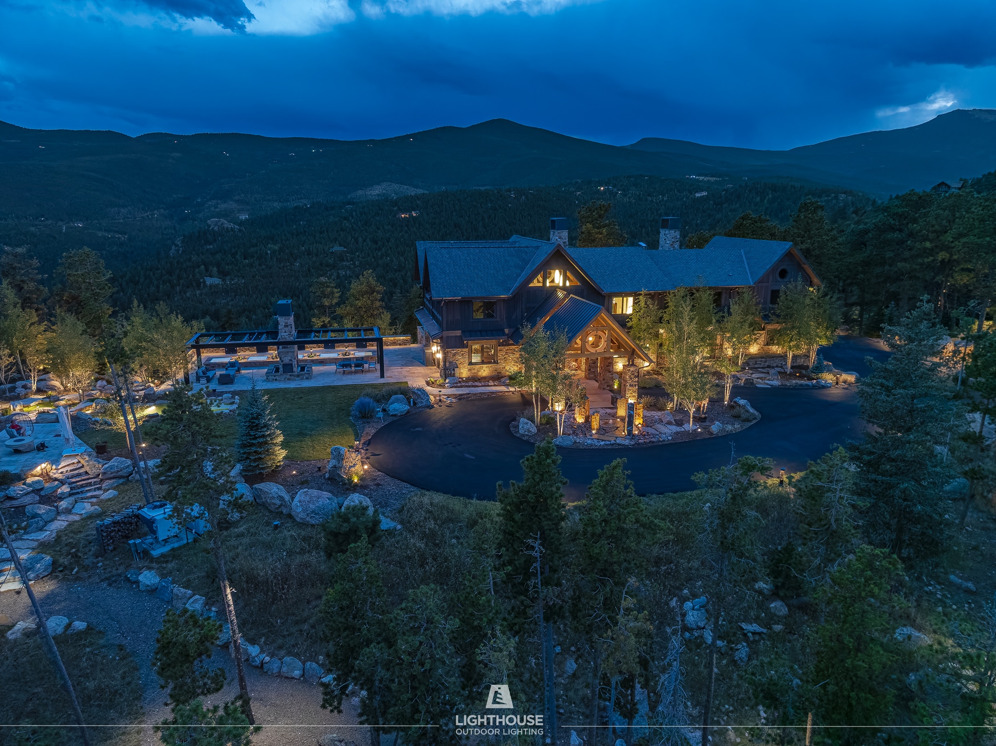 LH-Denver_Mountaintop Estate-Drone-1 Lighthouse Denver - Mountaintop Estate - Drone shot